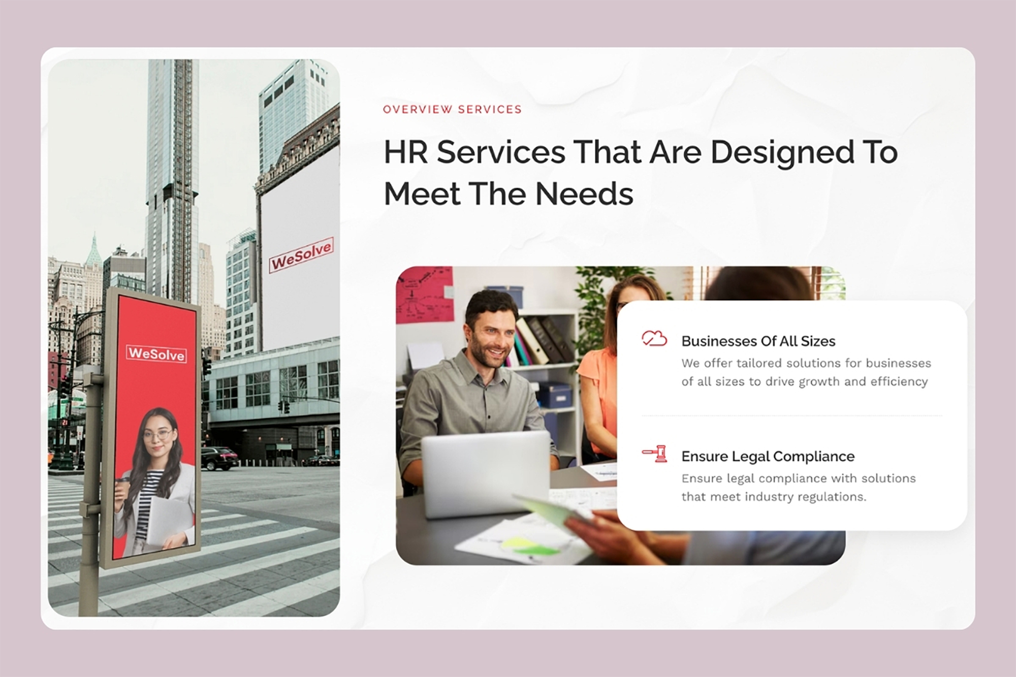 WeSolve Solutions services