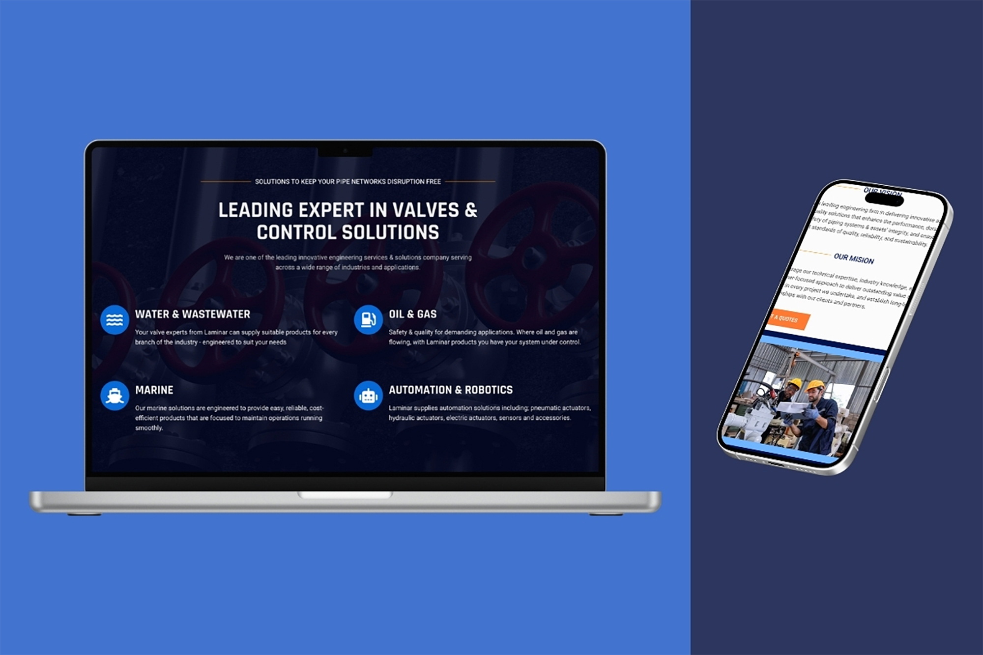 SEO-friendly product page structure designed for industrial buyers and B2B inquiries