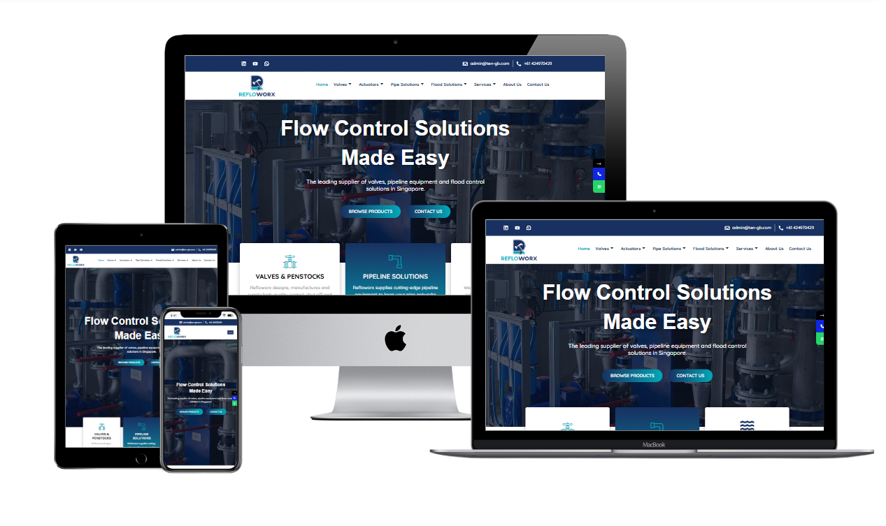 Refloworx Australia mobile-friendly marketplace design